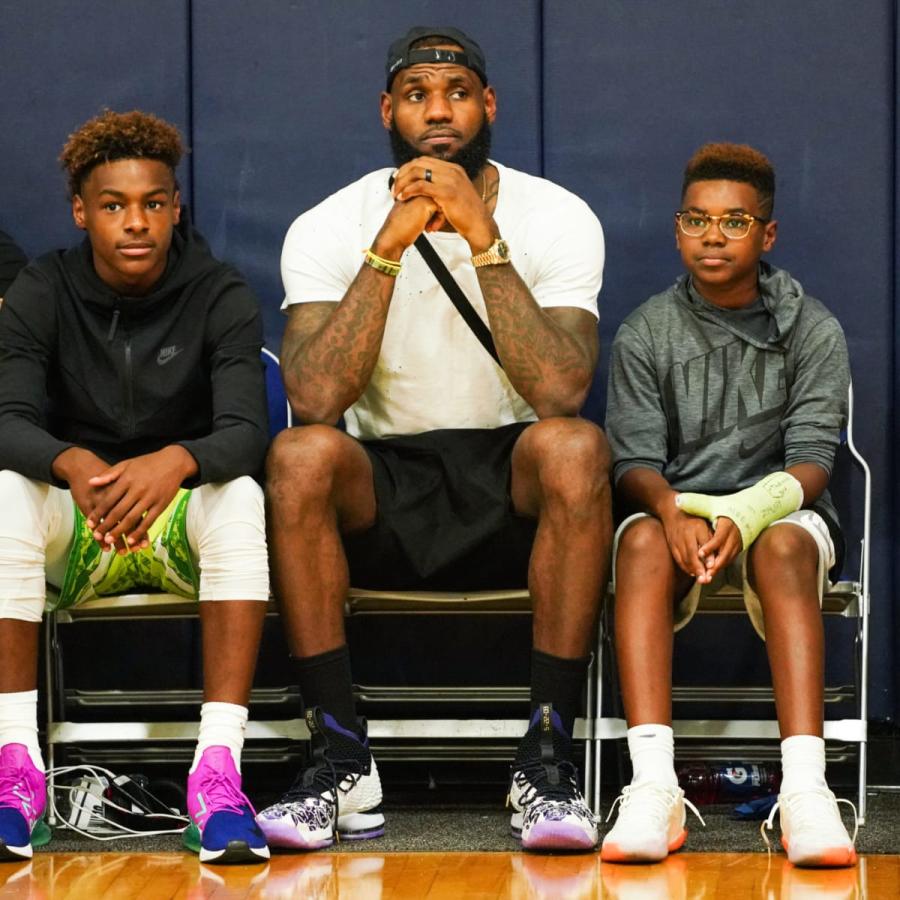Look: Photo Of LeBron's Youngest Son, Bryce, Is Going Viral - The Spun: What's Trending In The Sports World Today