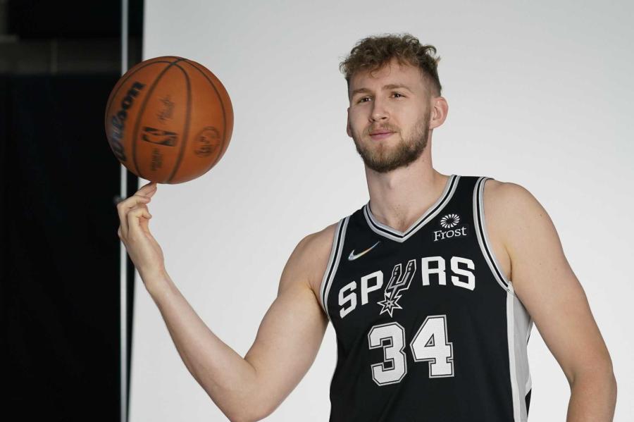 Jock Landale ready report for NBA, and Spurs, duty