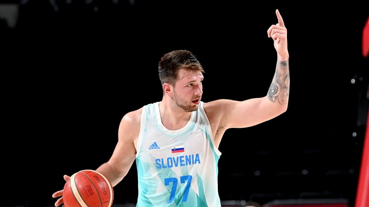 Luka Doncic puts on an absolute show as Slovenia tops Turkey in a wild friendly