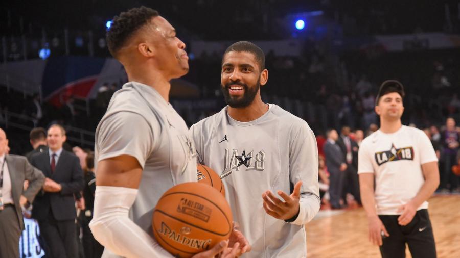 Kyrie for Westbrook, who says no?” - Nick Wright believes a blockbuster Kyrie  Irving-Russell Westbrook trade would suit LA Lakers and Brooklyn Nets