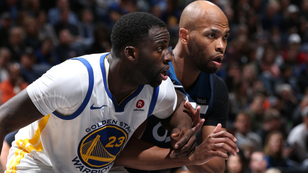 draymond-green-taj-gibson-Getty-Images-931569266