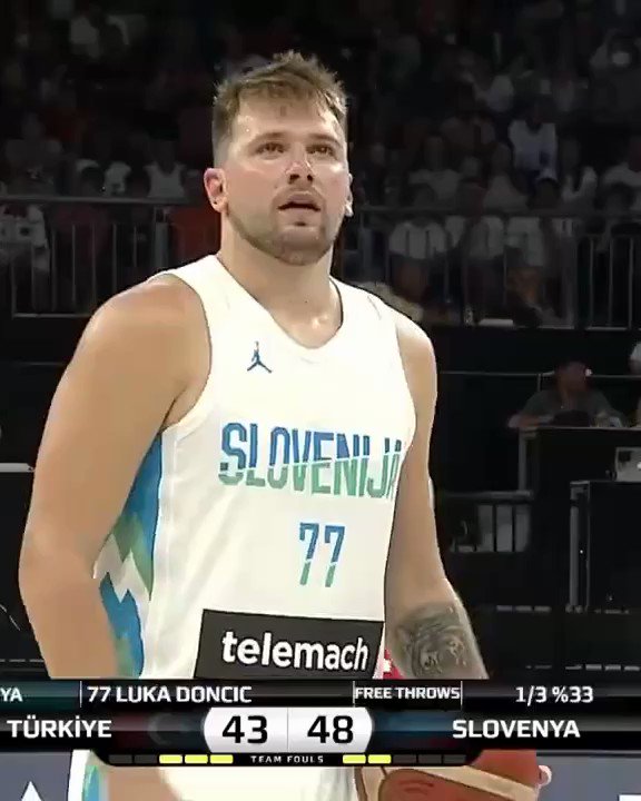 Skinny Luka Doncic Puts On A Show Against Turkey (Video) - Game 7