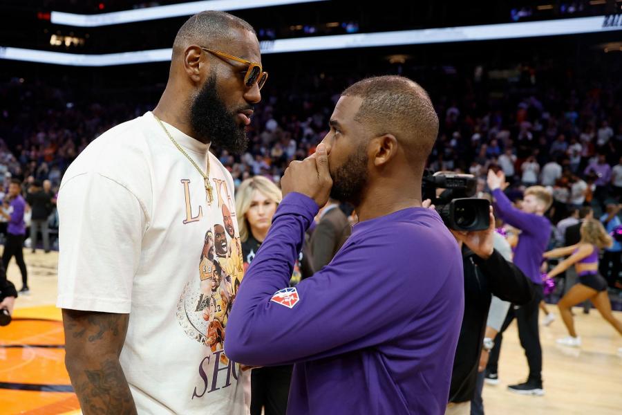 Tough my brother!!!” - LeBron James congratulates Chris Paul on winning his  5th assist title