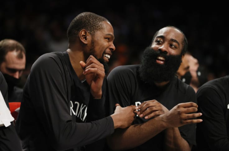 Philadelphia 76ers: James Harden and Kevin Durant bury the hatchet?