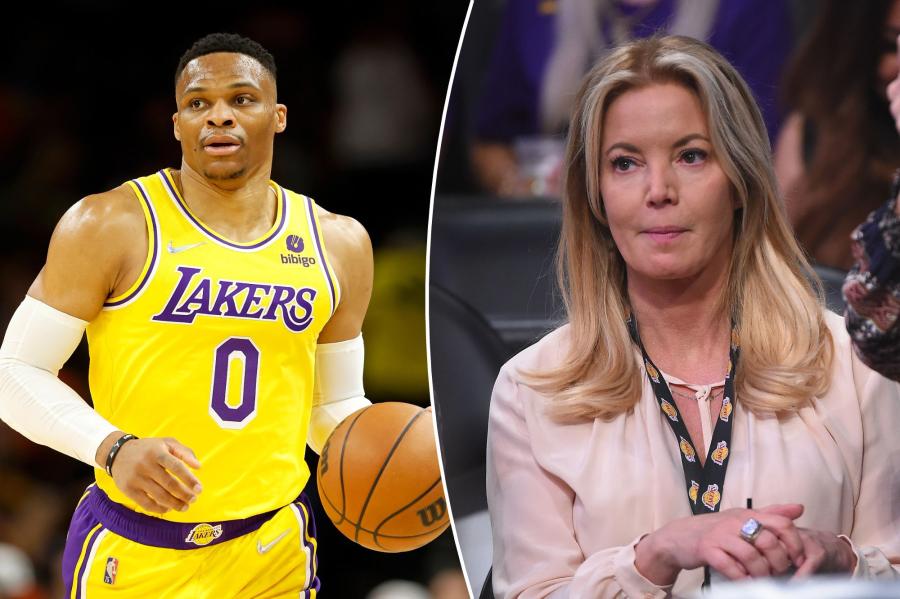 Russell Westbrook appears to like tweet shading Lakers' Jeanie Buss - HealthFit and Sports
