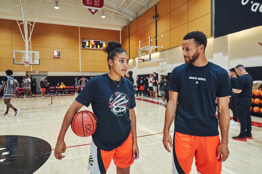 Stephen Curry's elite high school camp highlights gender equity