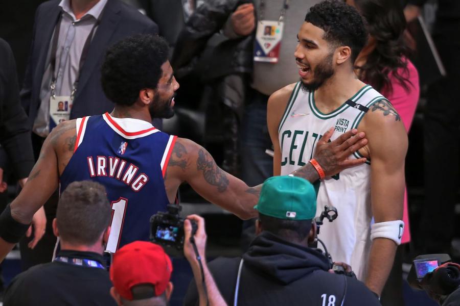 Kyrie Irving sees Celtics sweep as motivation for upcoming Nets series - NetsDaily