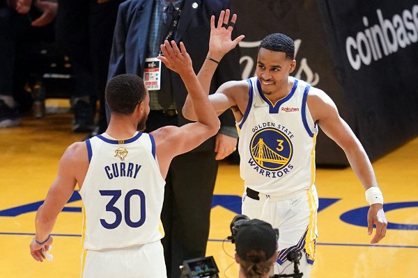 Jordan Poole and Kevon F*cking Looney??”: NBA Twitter Gets Riled Up As Stephen  Curry Leads a Disputed List of Finals MVP Candidates - EssentiallySports