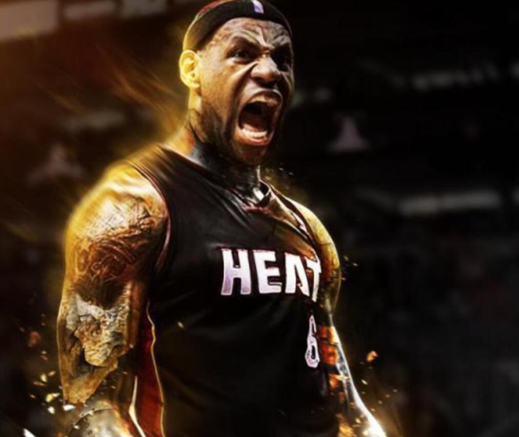 NBA五大怒吼名場面:詹姆斯很霸氣,柯瑞太激情,龍王怒吼最經典!-黑特籃球-NBA新聞影音圖片分享社區