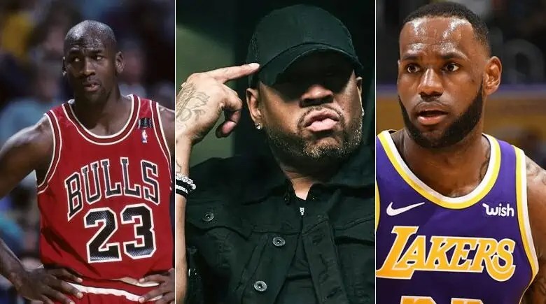 Iverson:雖然我很愛喬丹,但詹姆斯就是GOAT,這混蛋就是GOAT!-黑特籃球-NBA新聞影音圖片分享社區