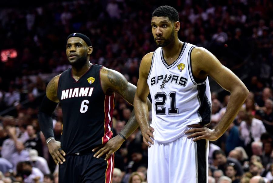 LeBron calls Tim Duncan the 'greatest PF ever' in heartfelt message | For  The Win