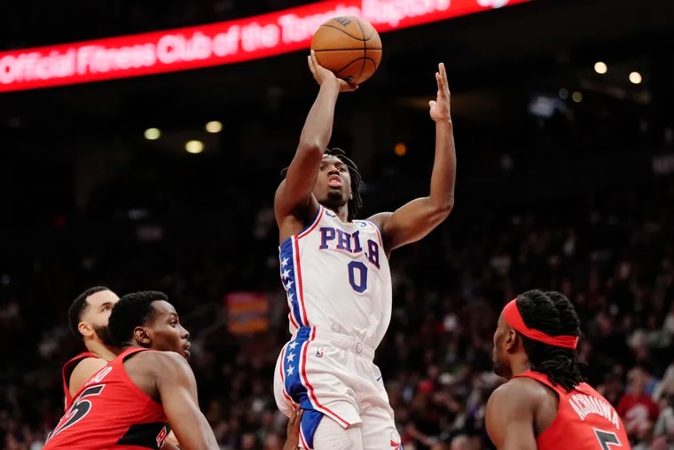 Tyrese Maxey's career-high 44 points propels Sixers to 112-90 victory over Toronto Raptors