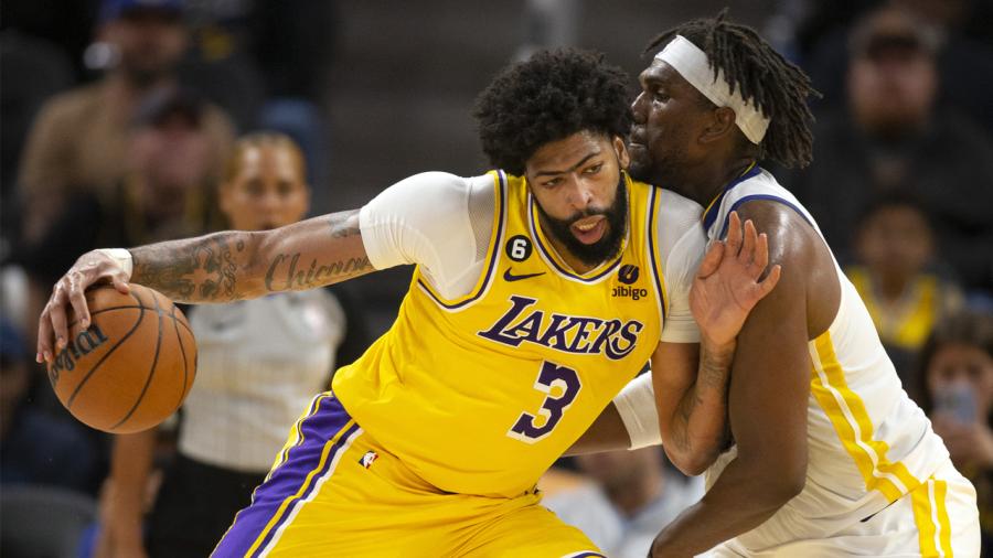 Anthony Davis hopes Lakers 'spoil' Warriors' 2022 ring night celebration - NBC Sports Bay Area