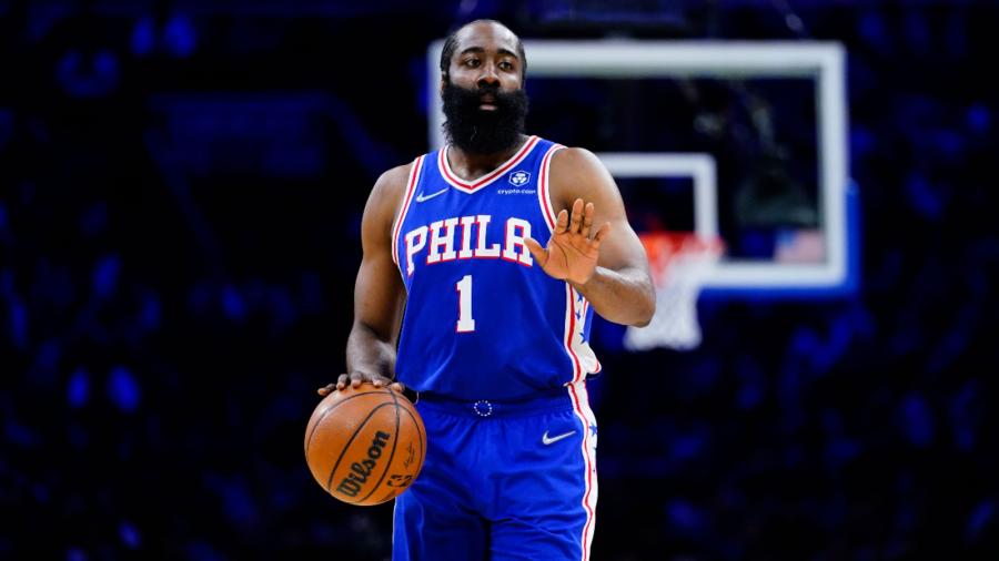 James Harden injured: Philadelphia 76ers star expected to miss a month with  injury, sources say - 6abc Philadelphia