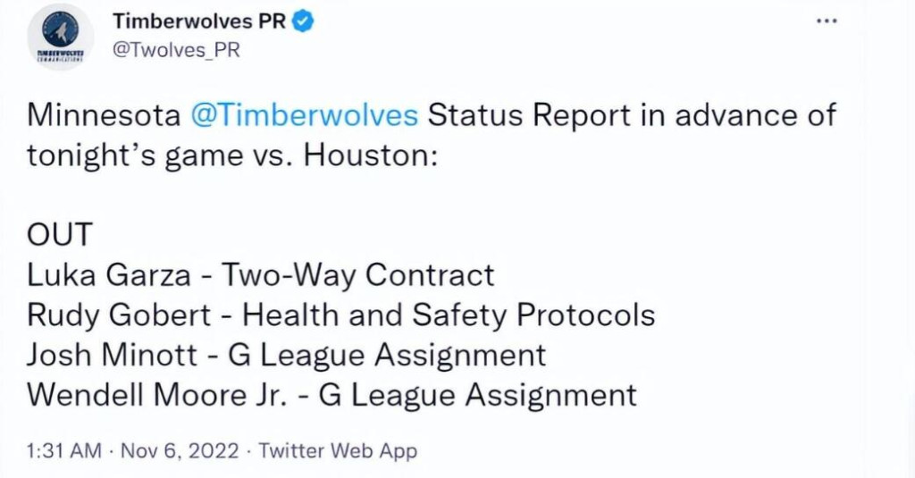 梅開二度!戈貝爾因觸發健康安全協議缺席比賽,他曾是NBA新冠確診首人!-黑特籃球-NBA新聞影音圖片分享社區