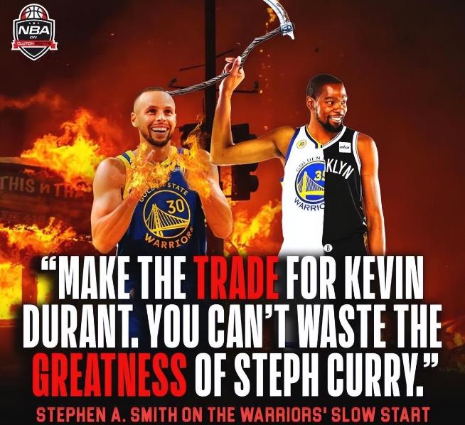 NBA / 只有杜蘭特才能救勇士?西區某GM建議勇士6換1,名嘴:別浪費Curry的偉大!-黑特籃球-NBA新聞影音圖片分享社區
