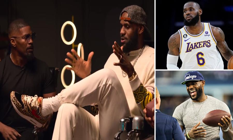 LeBron James admits he STILL has 'the itch' to play in the NFL despite being 37 years old! | Daily Mail Online