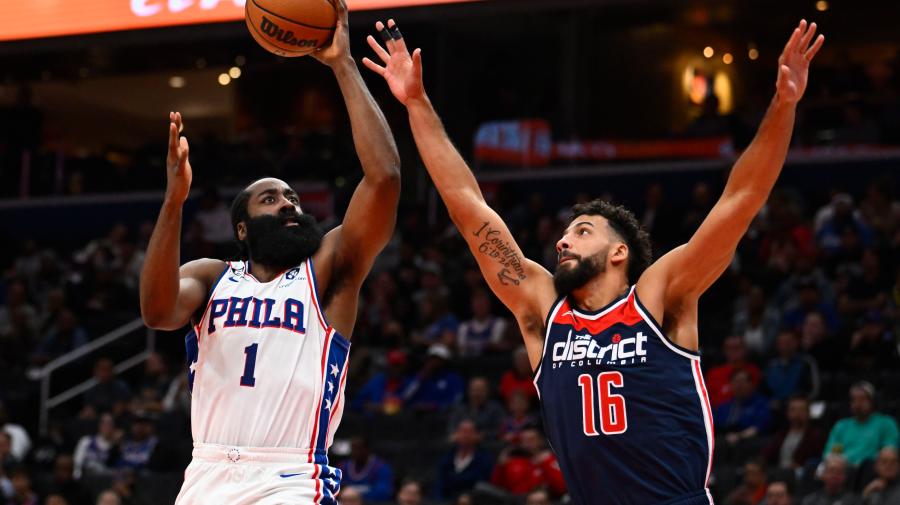 Wizards lose third straight as James Harden records 17 assists for 76ers -  NBC Sports Washington