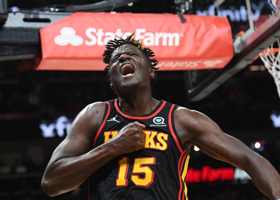 Hawks' Clint Capela upgraded to 'questionable' for Game 4