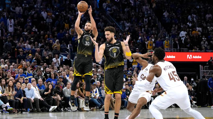 NBA says refs missed Klay Thompson foul on Steph Curry dagger vs. Cavaliers - NBC Sports Bay Area