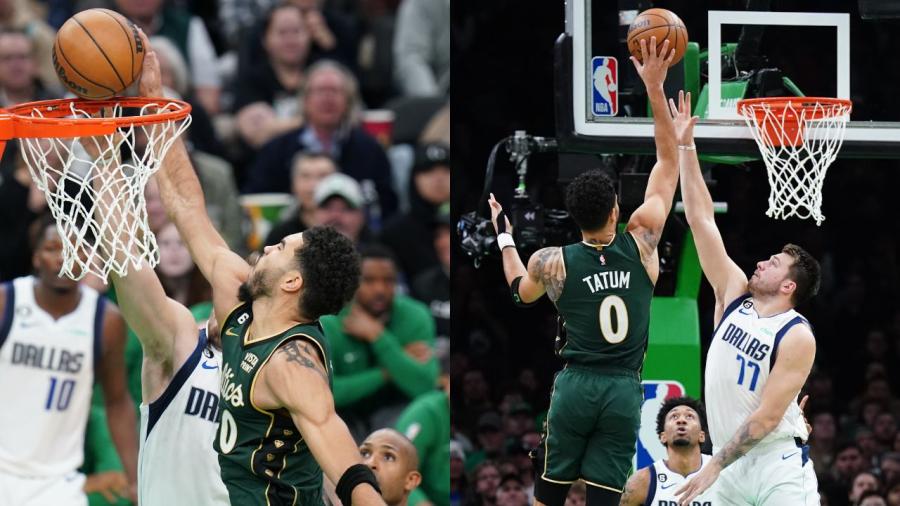 I Told You": Jayson Tatum Emphatically Denies Luka Doncic at the Rim and  Destroys the Mavericks - The SportsRush