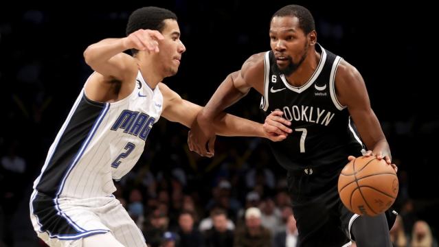 Kevin Durant drops season-high 45 points in Nets' 109-102 win over Magic