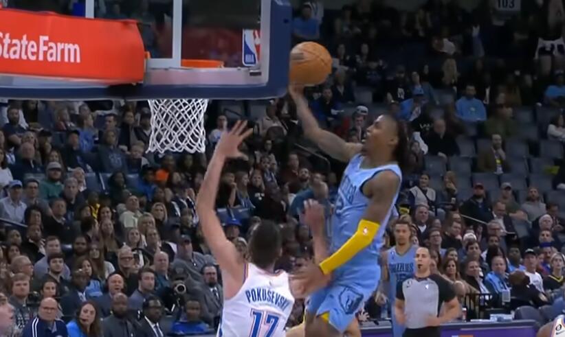 NBA / 【影片】喬丹級的天賦!莫蘭特無視重力滯空叒火了:他的跳躍麻木不仁!-黑特籃球-NBA新聞影音圖片分享社區