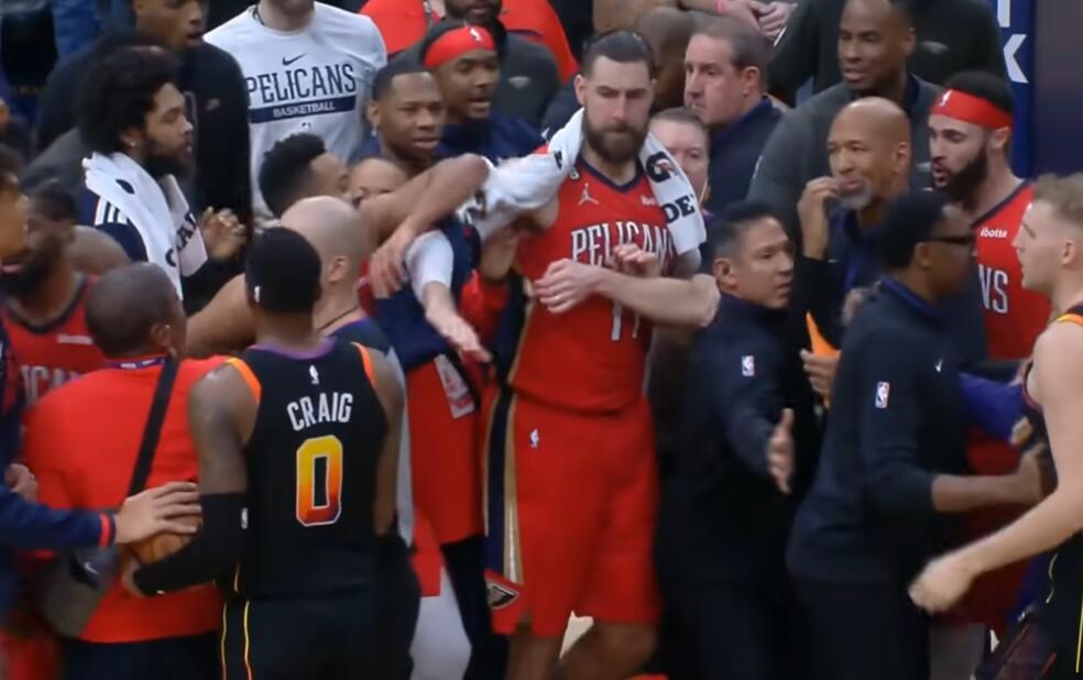 NBA / 【影片】衝突事件持續發酵！Ingram怒罵太陽輸不起，「老六」甚至不屑提保羅名字！