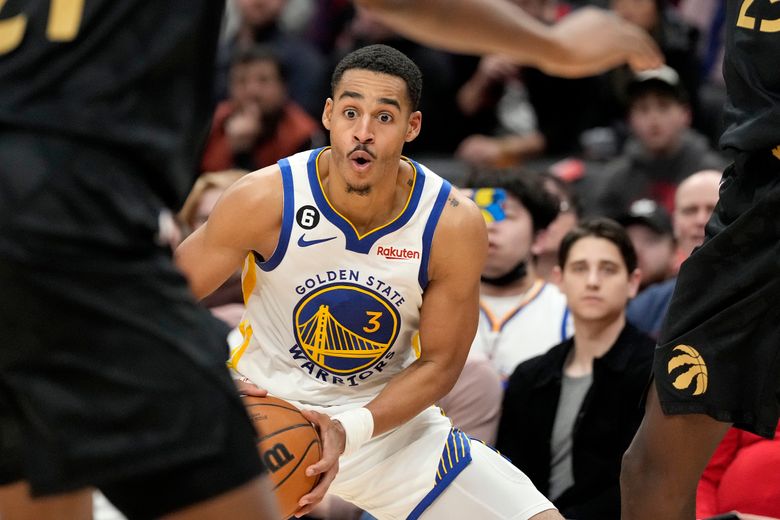 Poole scores career-high 43, Warriors win 1st without Curry | The Seattle  Times