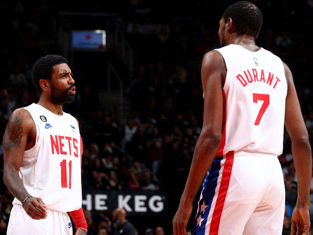 KD, Kyrie combine for 81 as Nets win 6th straight | theScore.com