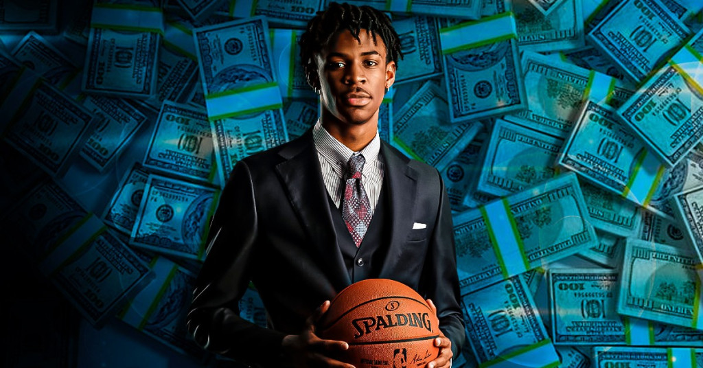 NBA / 比詹姆斯還猛?莫蘭特自稱30歲要賺到10億美金!經紀人感慨他潛力無限-黑特籃球-NBA新聞影音圖片分享社區