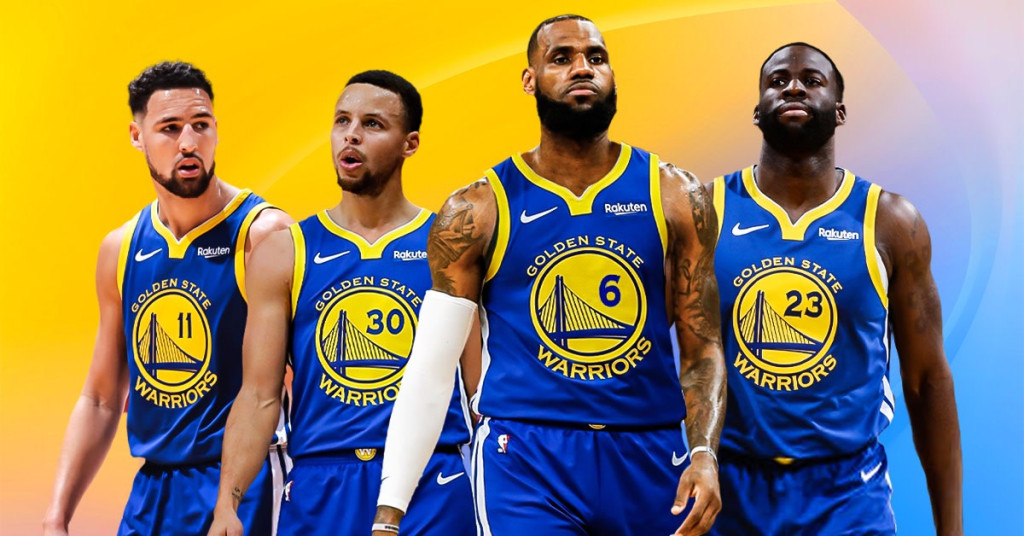 詹姆斯對加盟勇士持開放態度?美媒貼「1換4」交易方案:詹皇聯手柯瑞再衝冠-黑特籃球-NBA新聞影音圖片分享社區