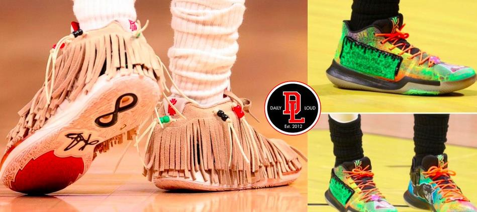 NIKE解約又如何?明星賽厄文上腳改款定製版「髒辮」厄文八代球鞋,這造型太騷了!-黑特籃球-NBA新聞影音圖片分享社區