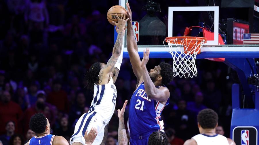 Joel Embiid does his 'Bill Russell' impression in 76ers' win - 6abc  Philadelphia