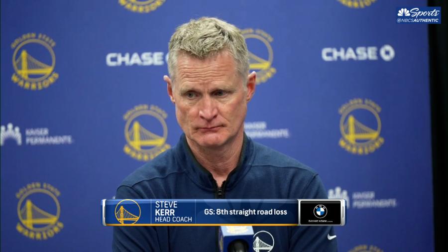 Steve Kerr admits Warriors got 'a little too cute' by starting four guards  - NBC Sports Bay Area