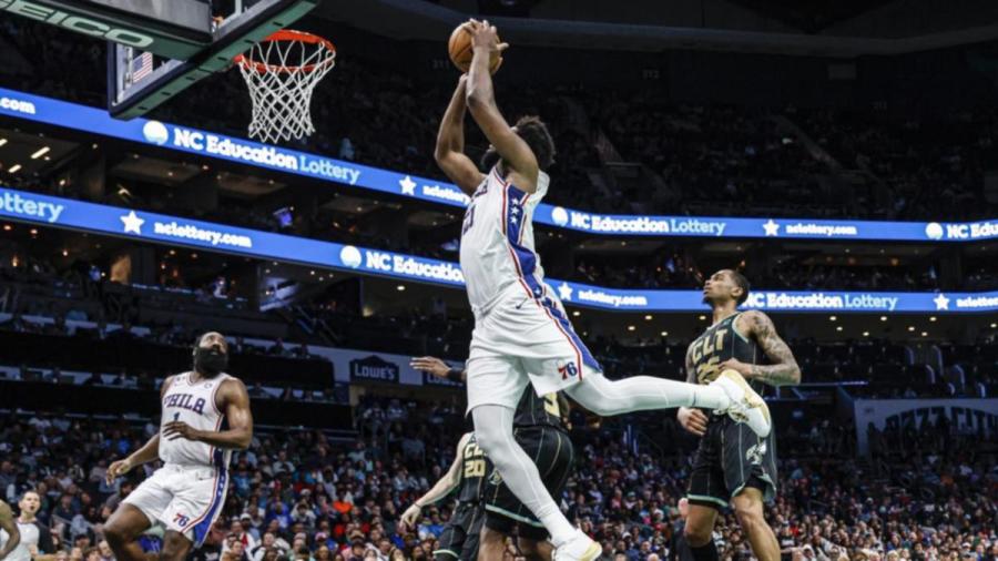 Joel Embiid leads 76ers to rousing win over Hornets | PerthNow