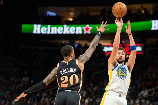 Golden State Warriors drop 10th straight road game in Atlanta