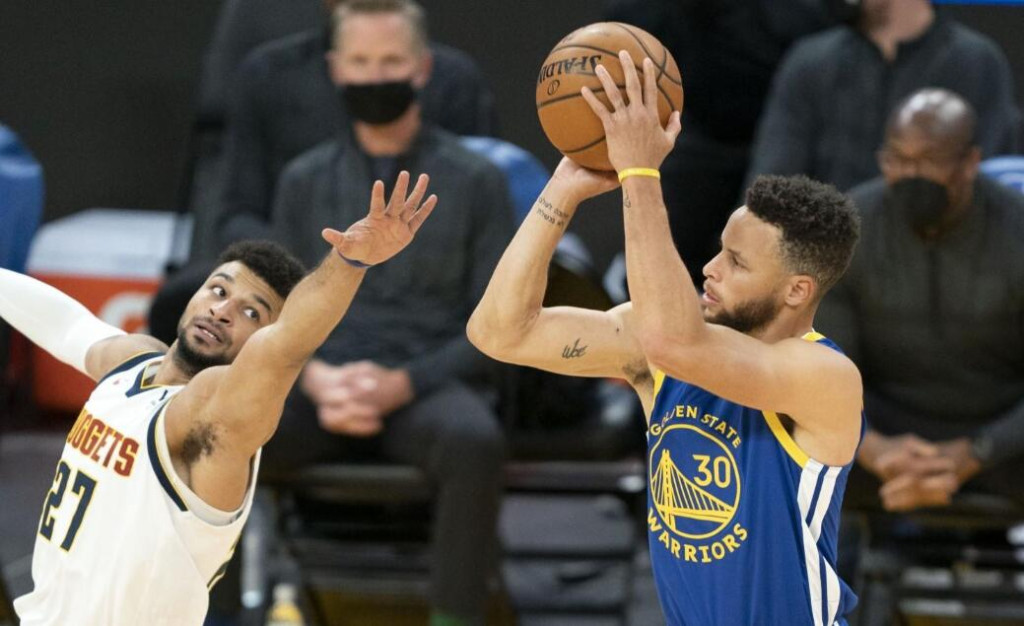 NBA / 三分球14中2,關鍵球投出三不沾,金塊找到守住柯瑞正確方式!-黑特籃球-NBA新聞影音圖片分享社區