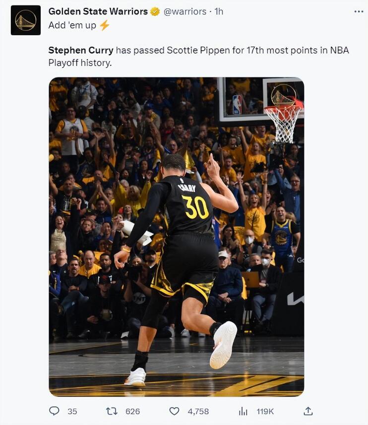 NBA / 「主場柯」打出最佳一戰!轟36+6三分打崩國王,帶領勇士避免0-3絕境重燃曙光!(影)-黑特籃球-NBA新聞影音圖片分享社區
