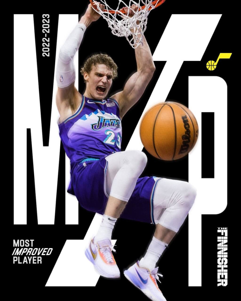 爵士隊史第1人!「芬蘭司機」馬卡南榮獲最佳進步獎,本季場均砍25.6分-黑特籃球-NBA新聞影音圖片分享社區