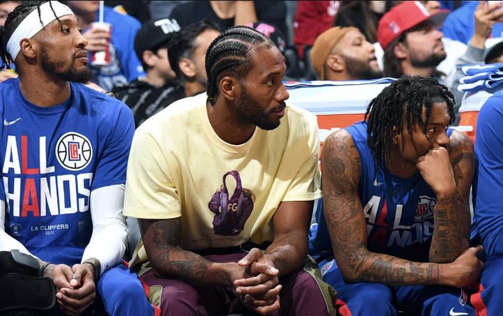 NBA / 傷情絕對保密!名記曝雷納德不與隊友主帥交流,泰倫盧證實:我也只能猜一猜!-黑特籃球-NBA新聞影音圖片分享社區