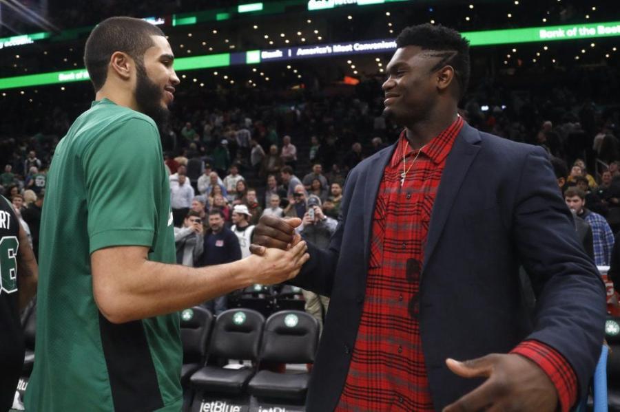 Jayson Tatum and Zion Williamson | | wdrb.com