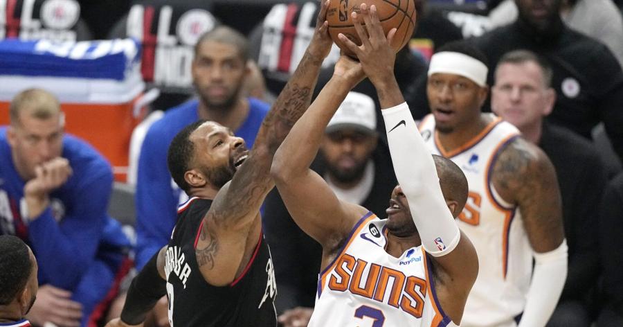 NBA / 幸福的煩惱?杜蘭特和布克一起牽制防守,保羅感慨:空位投籃太多了不習慣!-黑特籃球-NBA新聞影音圖片分享社區