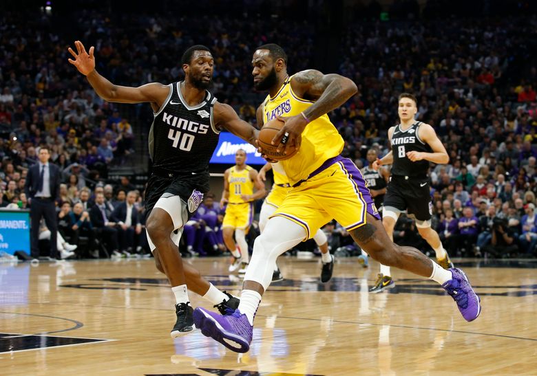 James has a triple-double, Lakers throttle Kings 129-113 | The Seattle Times