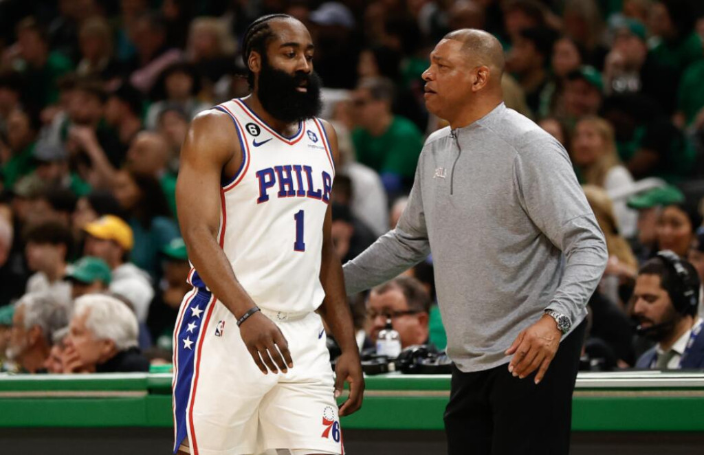 NBA / 老河流還是哈登?曝76人可能要進行二選一:留下哈登就得解僱主教練!-黑特籃球-NBA新聞影音圖片分享社區