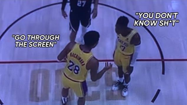NBA / 【影片】湖人不和諧一幕!小黑和八村壘因防守爭吵,小黑責怪八村塁:你什麼都不知道!-黑特籃球-NBA新聞影音圖片分享社區