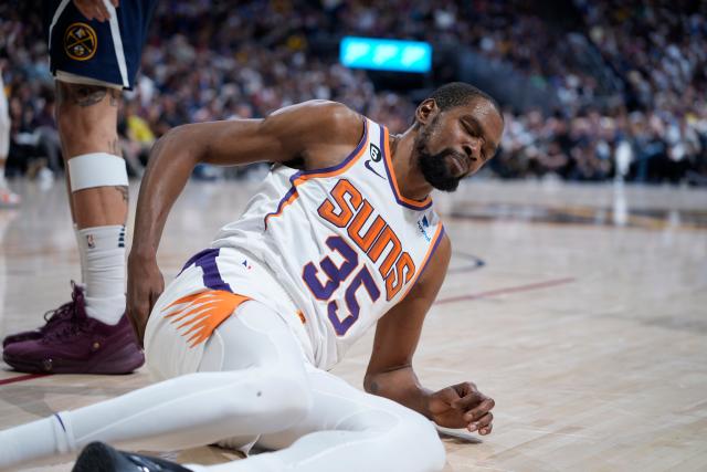 Kevin Durant and the Phoenix Suns forgot how to shoot in Game 2 at Denver