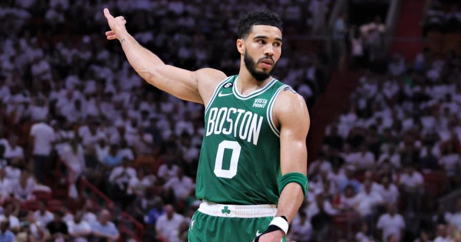 Here's a mind-blowing Jayson Tatum stat after Celtics' Game 4 win over the  Heat - CBS Boston