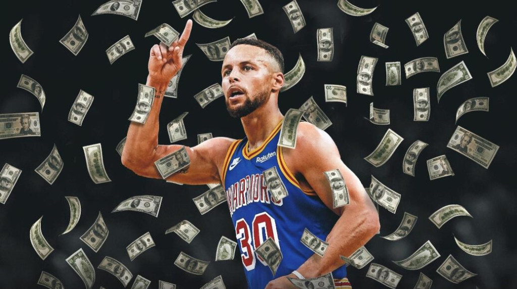 NBA / 聯盟薪水第一人?柯瑞成歷史第一個5000萬先生,每分鐘=球迷一年薪水!-黑特籃球-NBA新聞影音圖片分享社區