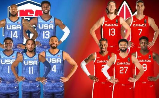 NBA / 世紀大戰！FIBA世界盃陣容，美國隊VS加拿大隊，誰能問鼎最後的冠軍？